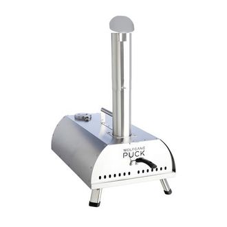 Wolfgang Puck Cookware Outdoor Pizza Oven, Durable Stainless Steel, Portable Pizza Oven, Compact Storage, Pellet Pizza Oven in Silver at Nordstrom