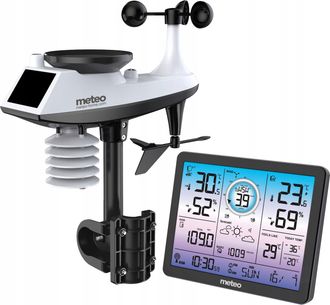 OEM Estaci&oacute;n Meteorol&oacute;gica M&uacute;ltiple Meteo Sp600 Con Medidor De Viento Y Precipitaci&oacute;n