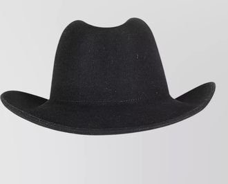 Studio rabbit fur fedora hat