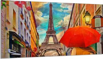 OEM Placa Protectora De Vidrio Para Estufa 90x52 Par&iacute;s