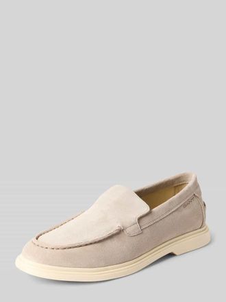 GANT Loafers aus Leder Modell Boery in Taupe, Gr&ouml;&szlig;e 41