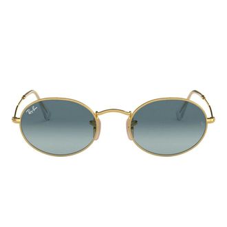 Ray-Ban Rb 3547 Oval Zonnebrillen - unisex - Zonnebrillen - Geel - 51 MM - Accessoires