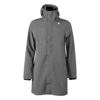 K-Way K-Way, Parkas, male, Gray, Size: XL Marlyn Bonded Jacket