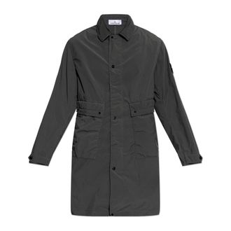 Stone Island Parkas, male, Green, Size: XL Parka with Pockets