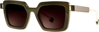 Theo Eyewear Pedal Olive Green