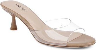 L'agence Esther Slide Sandal in Almond Nude at Nordstrom, Size 6.5