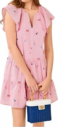 Lilly Pulitzer Norelle Dress In Paradise Punch Its A 250Th Celebration Stripe