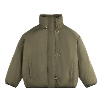 Fay Dames, Jassen, Groen, Maat: XS Leer