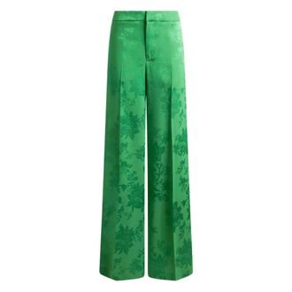 Etro Dames, Broeken, Groen, Maat: M