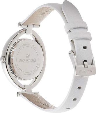 Swarovski Stella Horloge - Dames - Armbanden - Wit - ONE Size - Leer - Accessoires