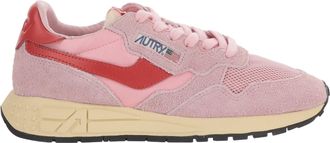 Autry Panel Design Sneakers With Front Lacing And Logo Details