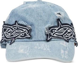 Who Decides War by Ev Bravado Cappello da baseball Thorned - Blu