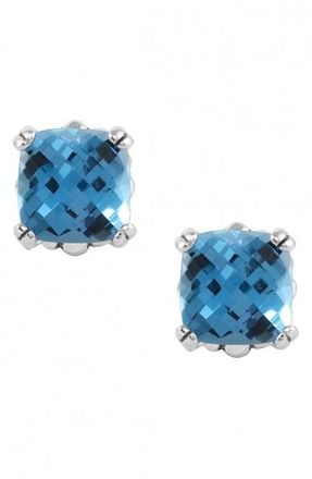 Lagos Rittenhouse Stud Earrings in Silver/Blue Topaz at Nordstrom