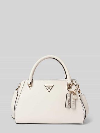 Guess Tote Bag mit Label-Anhänger Modell NOELLE in Ecru, Größe 1