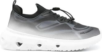 Karl Lagerfeld Gradient Lo Sock Sneakers - Dames - Sneakers - Zwart - 40 EU - Schoenen