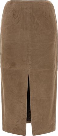 Rotate Wildlederrock