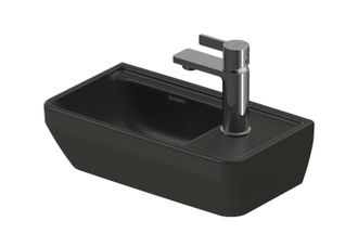 Duravit Duravit D-neo - Lavabo 40x22 Cm, Sin Rebosadero, Agujero Para Grifo A La Derecha, Antracita 0739401341
