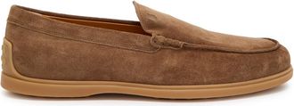 Tod's Gomma Suede Loafers - Brown - 11 (IT45 / UK11)