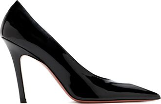 Amina Muaddi Pumps Christine - Nero