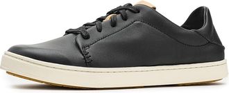 Olukai Pehuea Li Ili Womens Shoes Lava Rock/Lava Rock : 9.5 B - Medium, Leather