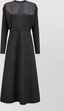 Victoria Beckham wool midi dress dolman sleeves detailing