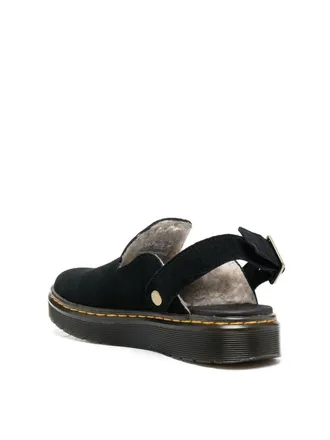 Dr. Martens Mens Carlson Mules Black Shoes > Loafers & Sandals