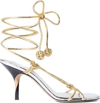 Jacquemus Schoenen, Dames, Grijs, 37 EU, High Heel Sandalen