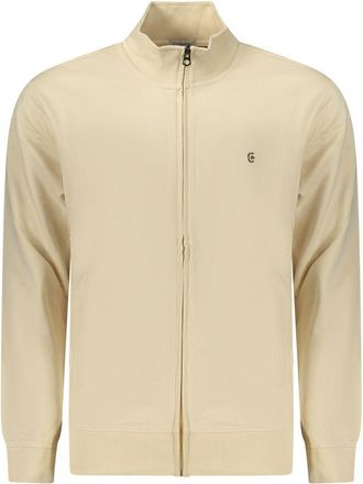 Coveri Moving Coveri Bewegende Beiger Katoenen Heren Sweatshirt