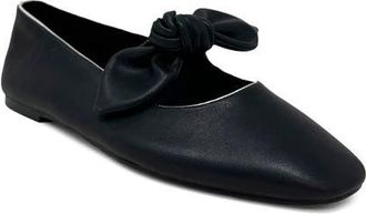 Shushop April Mary Jane Flat in Black at Nordstrom, Size 6.5