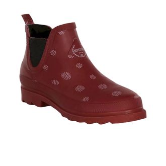 Regatta Womens Lady Harper Cosy Cabernet Dot EU36/UK3 Red