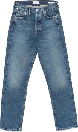 Citizens Of Humanity Denim katoenen jeans met knopen - Blauw