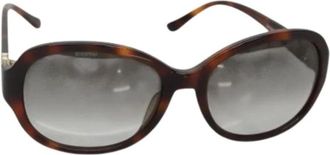 Ferragamo Pre-owned Accessories, female, Brown, Size: ONE SIZE Pre-owned Plastic Sunglasses