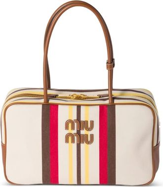 Miu Miu Borsa tote Beau - Toni neutri