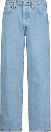 Levi's 501 Original Jeans - Heren - Regular Fit Jeans - Blauw - W34 L32 - Katoen - Jeans