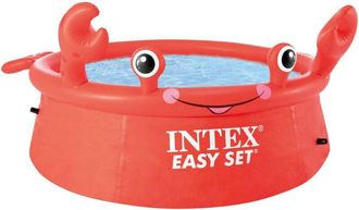 Intex Piscina Redonda Autoportante 886 L Sin Depuradora Cangrejo &Oslash; 183 X 51 Cm - 55235