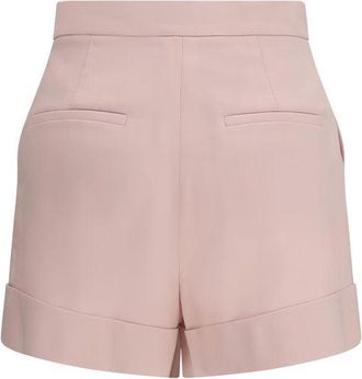 Max Mara Wool-Mohair Blend Bermuda Shorts - Pink