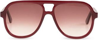 Golden Goose Zonnebril - unisex - Zonnebrillen - Rood - ONE Size - Accessoires