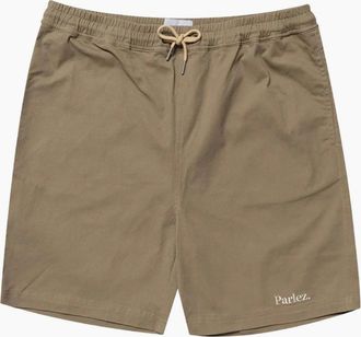 Parlez Clothing Mens Parlez Arc Hops Shorts - Cream - Size: 37/36/32