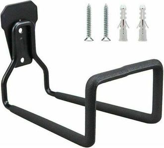 OEM Soporte De Pared Para Manguera De Jard&iacute;n - Carrete De Manguera De Jard&iacute;n De Hierro Forjado, Negro