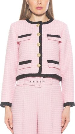 Alexia Admor Rose Tweed Jacket