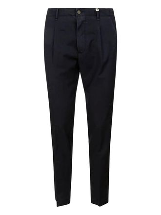 Myths pleated wool pants - men - Wool - 54 - Black