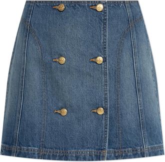 Ulla Johnson Dames, Rokken, Blauw, Maat: 2XS Denim