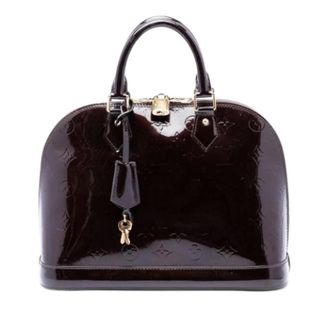 Louis Vuitton Pre-owned Alma PM - Dames - Pre-owned - Paars - Maat: ONE Size Leer