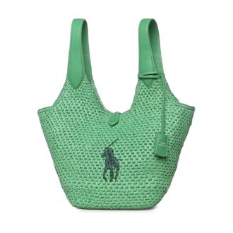 Polo Ralph Lauren Handbags, female, Green, Size: ONE SIZE Handbags