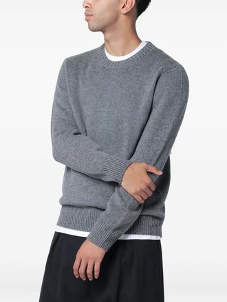 Soft Goat crew-neck jumper - men - Cashmere - L - Grey