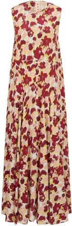 Marni Vestido floral plisado Marni