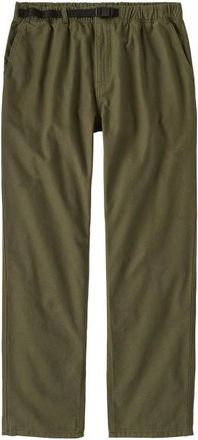 Patagonia Point Reyes Canvas Gi Pants Freizeithose für Herren | oliv