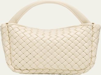 Bottega Veneta Cobble Mini Leather Top-Handle Bag
