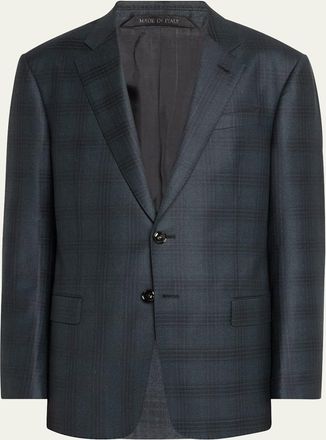 Giorgio Armani Mens Soft Wool-Cashmere Sport Coat