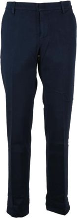 Dondup Heren, Broeken, Blauw, Maat: W34 Katoen